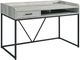 Elements International Preston 2-Piece Black/Grey Home Office Set-3