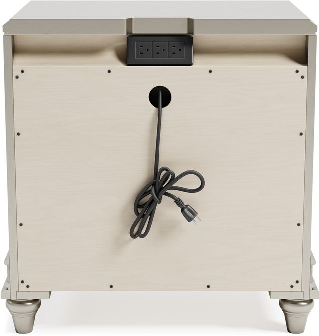 Signature Design by Ashley® Chevanna Platinum Nightstand-4