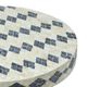 TOV Furniture Halio Blue/Cream Shell Side Table-5