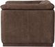 Four Hands Santino Nubuck Cigar Swivel Chair-3