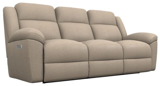 La-Z-Boy® Joel Sand Power Reclining Sofa with Headrest and Lumbar-0