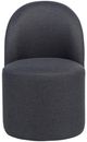 Coaster® Aubrey 2-Piece Charcoal Upholstered Barrel Dining Side Chair Set-3
