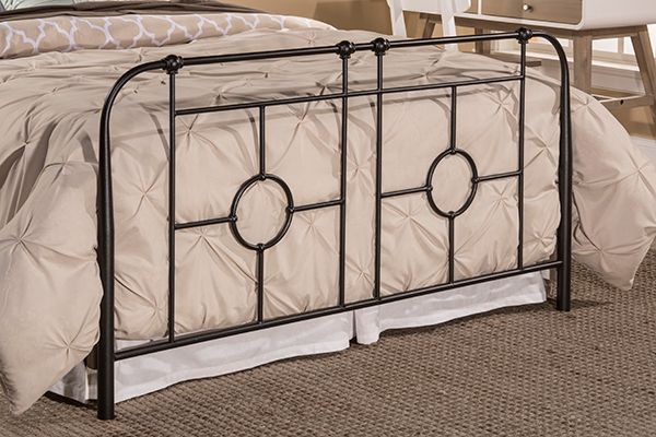 HH2 Home Trenton Black Sparkle Full Headbaord And Footboard-1
