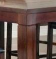 Allwood Furniture Group #105 Walnut & Ash Burl 7 Piece Dining Set-1