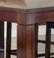 Allwood Furniture Group #105 Walnut & Ash Burl 7 Piece Dining Set-1