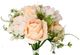 A & B Home Green/Pink Rose and Hydrngea Bundle-1