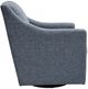 Decor-Rest® Furniture LTD Manhattan Graphite Swivel Chair-4