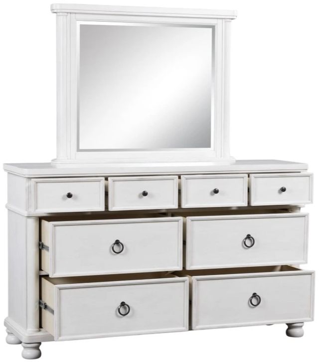 Signature Design by Ashley® Chadworth Antique White Dresser and Mirror-2