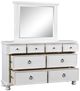 Signature Design by Ashley® Chadworth Antique White Dresser and Mirror-2