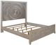 Liberty Furniture Belmar Silver Champagne/Washed Taupe King Panel Bed-0