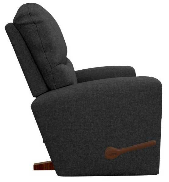 La-Z-Boy® Sherman Midnight Manual Rocking Recliner-3