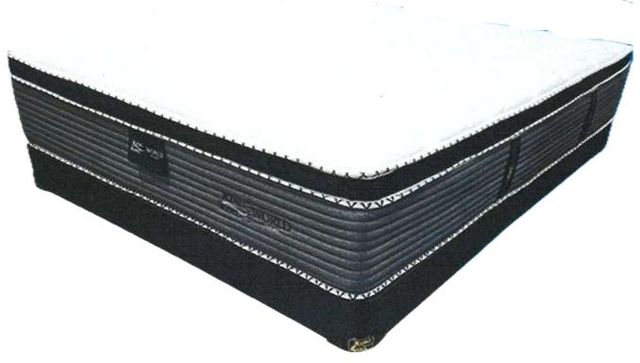 King Koil Milano World Luxury 13" Wrapped Coil Medium Euro Top Queen Mattress-0
