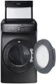 Samsung 7.5 Cu. Ft. Fingerprint Resistant Black Stainless Steel Gas Dryer-1