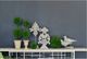 A & B Home Green Artificial Boxwood Topiary Ball-2