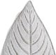 A & B Home White Leaf Tray-5