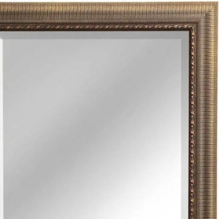 Stylecraft Brown Wood Mirror-1