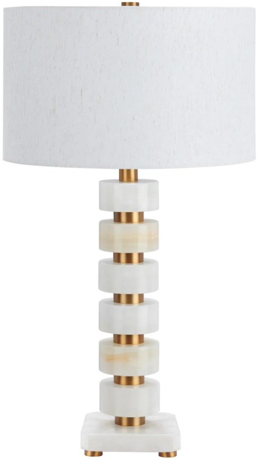 Crestview Collection Tempest Beige Table Lamp-0