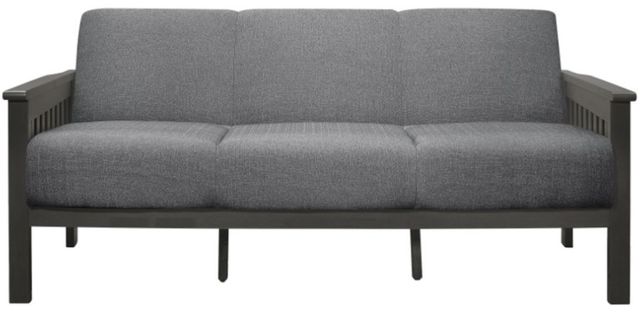Homelegance® Lewiston Antique Gray/Gray Sofa-2