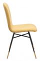 Zuo Modern Var Yellow Dining Chair-1