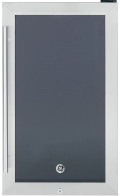 GE® 4.1 Cu. Ft Stainless Steel Wine Cooler
