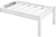 C R Plastics Tofino White Sectional Chaise Extension-0