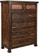 Horizon Home® Copper Canyon 5-Piece Brown Queen Post Bedroom Set-3