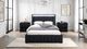 Furniture of America® Farese Black Queen Panel Bed-2