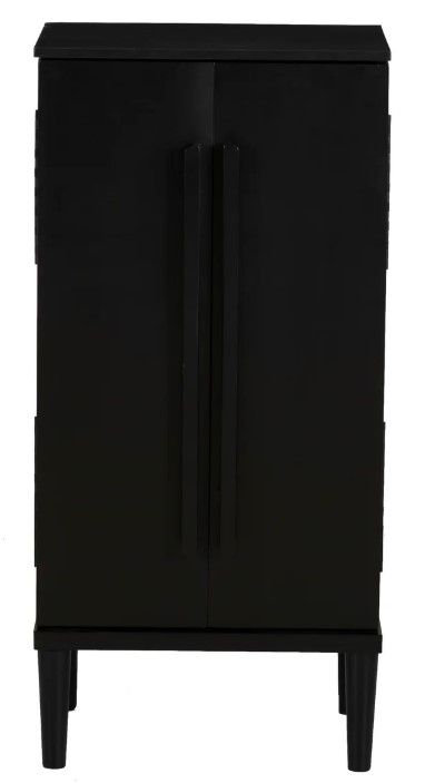 Powell® Jenn Black Jewelry Armoire-4