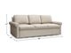 Bassett® Furniture Z4 Roll Arm Sleeper-4