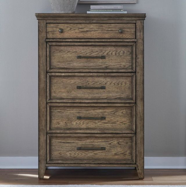 Liberty Furniture Carolina Park Amber Brown Chest-1