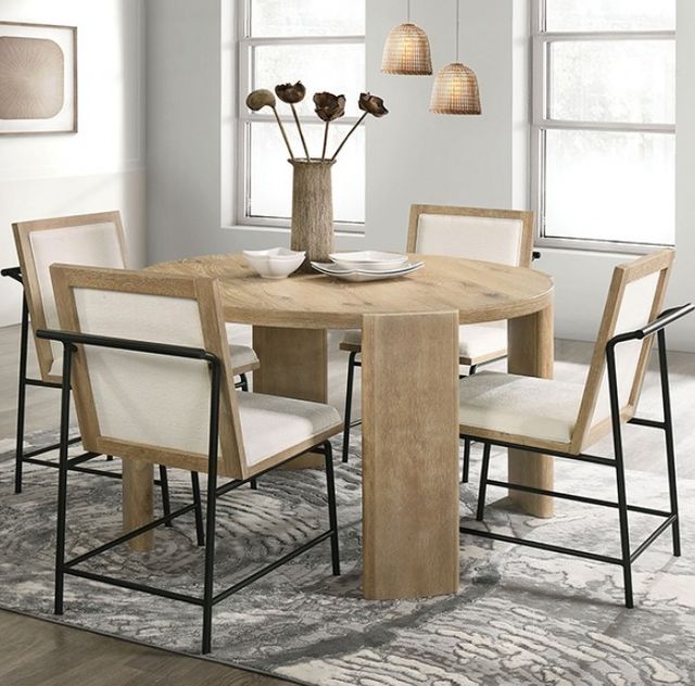 Furniture of America® Edenbridge Natural Oak Dining Table-1
