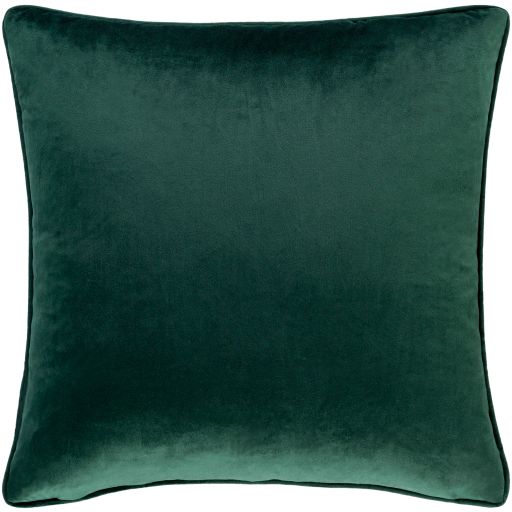 Surya Posy Dark Blue 20"x20" Toss Pillow with Down Insert-2