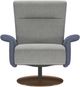 American Leather® Customizable Harlowe Fabric Manual Recliner-1