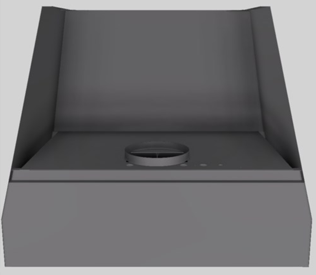 Vent-A-Hood® Designer Series 36" Gunsmoke Wall Mounted Range Hood-4