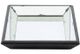 A & B Home Black Glass Rectangular Tray-3