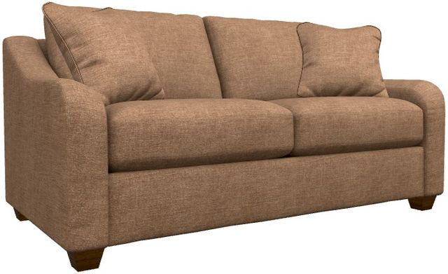 La-Z-Boy® Charlie Dusty Rose Apartment-Size Sofa-0