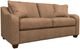 La-Z-Boy® Charlie Dusty Rose Apartment-Size Sofa-0