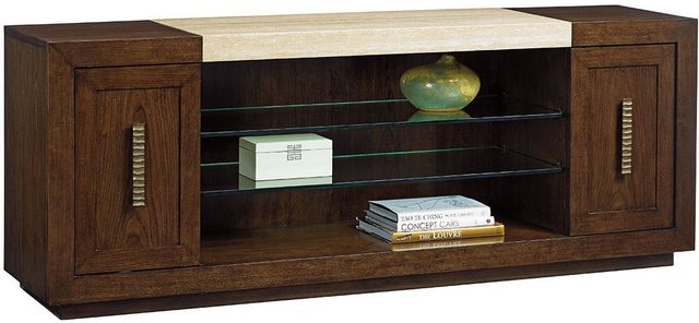 Lexington Home Lauren Canyon Malibu Vista Brown Media Console-0