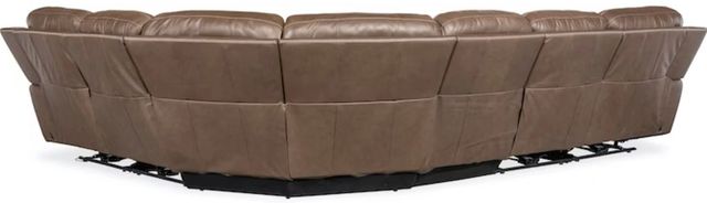 Hooker® Furniture SS Torres 6-Piece Sorrento Mocha L-Shape Power Reclining Sectional Sofa with Power Headrests-3