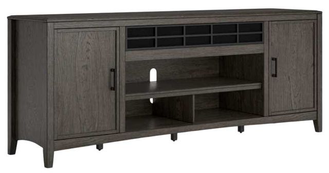 Signature Design by Ashley® Montillan Grayish Brown 84" TV Stand-0