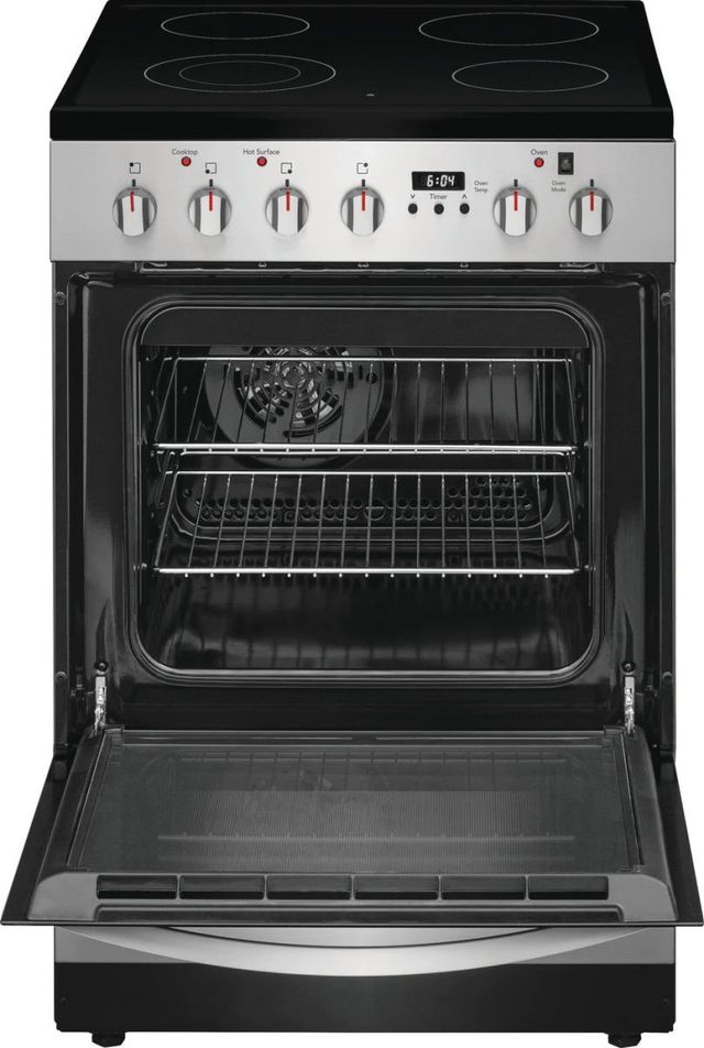 Frigidaire® 24'' Stainless Steel Freestanding Electric Range-3