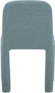 TOV Furniture Georgia Light Blue Chenille Dining Chair-5