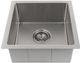 ZLINE Boreal 15" Satin Stainless Steel Undermount Single Bowl Bar Kitchen Sink-1