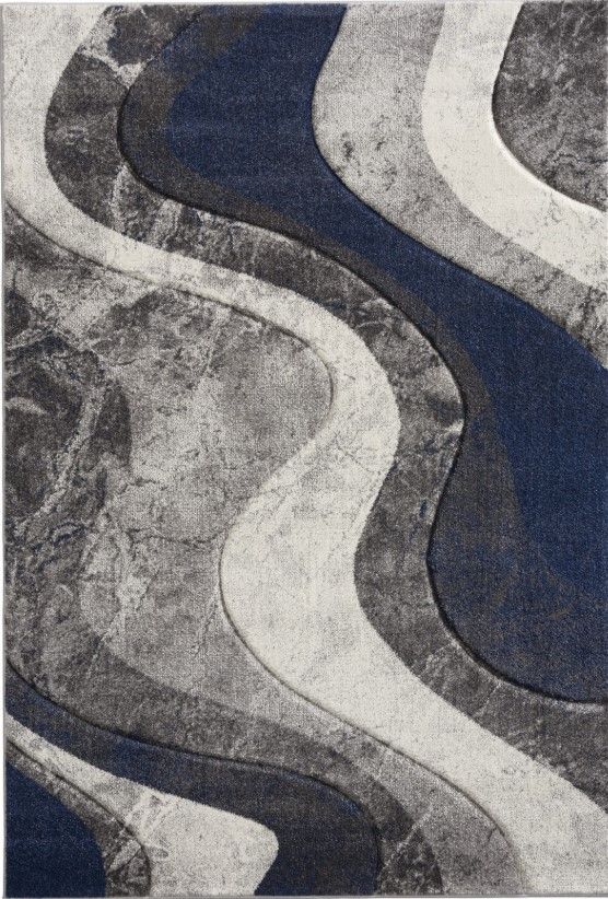 Midas Accents 24351 Diamond 5"x8" Area Rug-2
