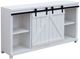 Cottage Creek Furniture Aberdeen White 62" Entertainment Console-0