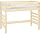 Lit mezzanine grand lit simple XL inachevé de Crate Designs™ Furniture-0