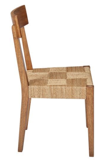 Olliix by Harbor House Noah Set of 2 Chestnut Dining Chair-1