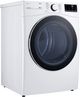 LG 7.4 Cu. Ft. White Front Load Gas Dryer-1