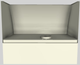 Vent-A-Hood® 36" Biscuit Wall Mounted Range Hood-4