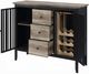 ACME Furniture Zudora Antique Oak/Sandy Black Server-3
